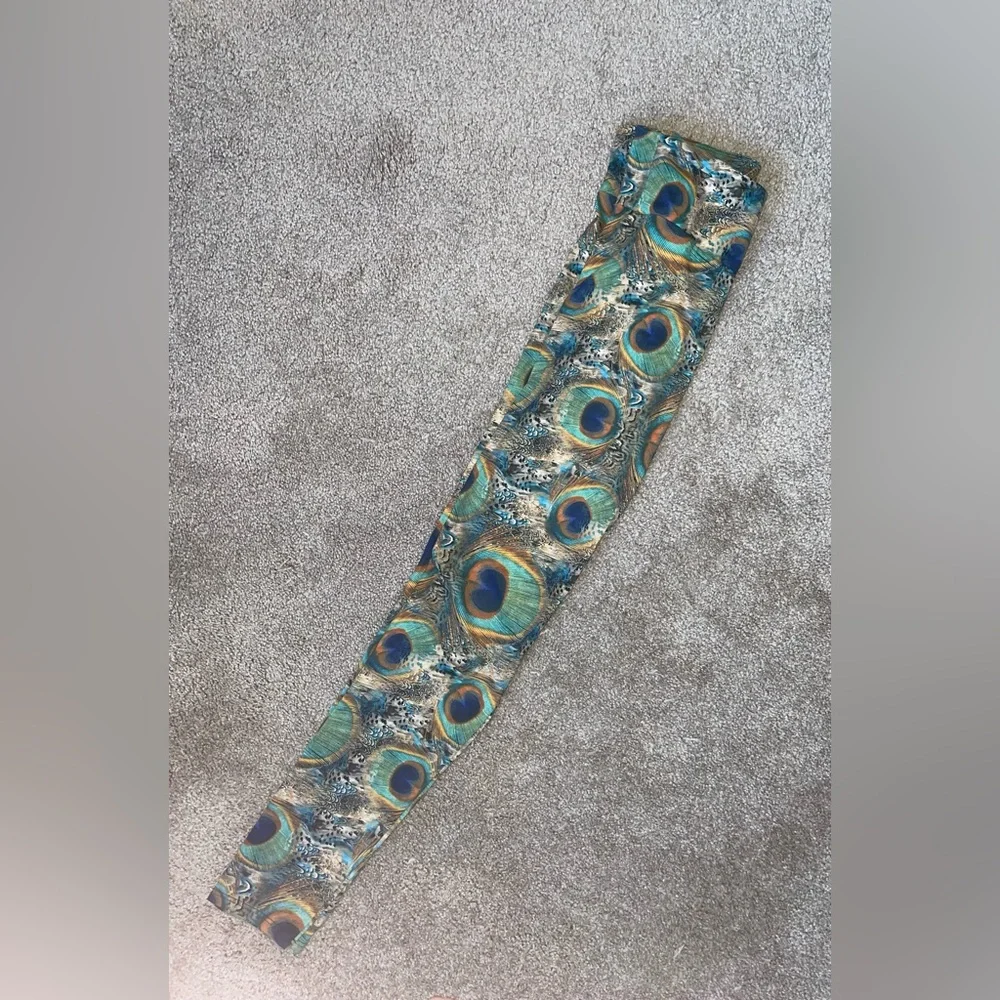 Onzie Peacock Leggings - Picture 2 of 4